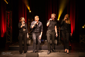 Celine-Denise Unden, Florian Schtzenhofer, David Mannhart und Denise Schrenzer