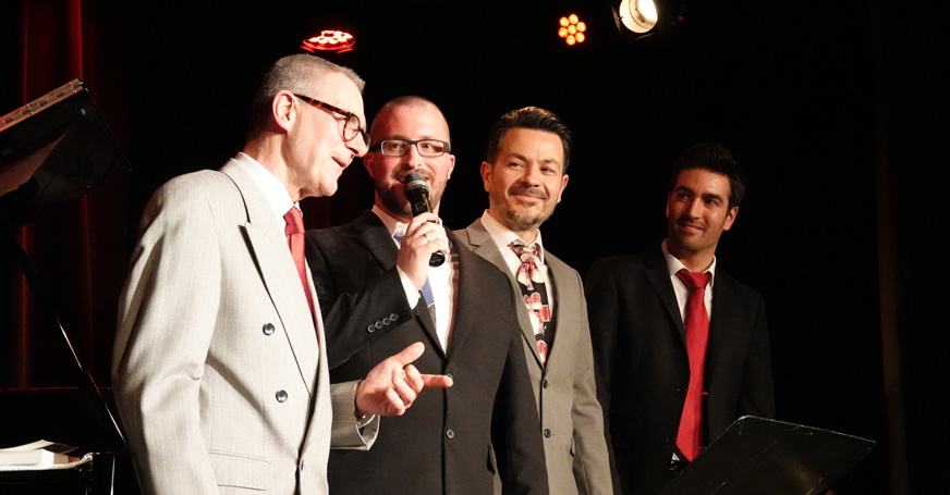 Kurt Prohaska, Oliver Marec, Dusan Milenkovic und Paul Hondl