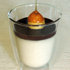 Maroni-Panna Cotta mit Schokoladesauce und karamellisierten Maroni – Ses fr Seele und Gaumen!